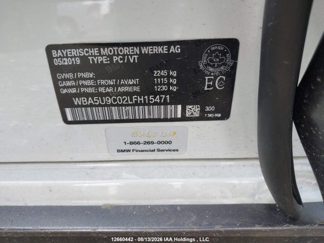 WBA5U9C02LFH15471 BMW M340i Xdrive