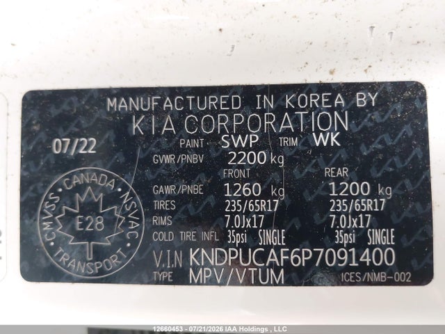 KIA Sportage 2023 KNDPUCAF6P7091400 Image 9