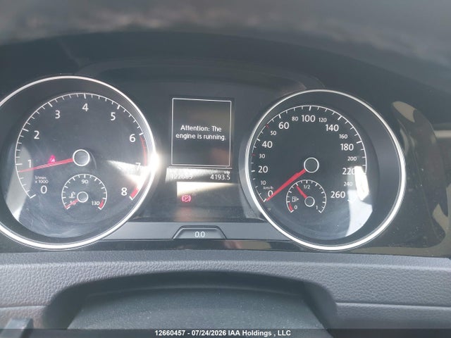 2019 Volkswagen Golf 1.4 Tsi Execline მანქანა იყიდება აუქციონზე, vin: 3VW357AUXKM007477, აუქციონის ნომერი: 12660457