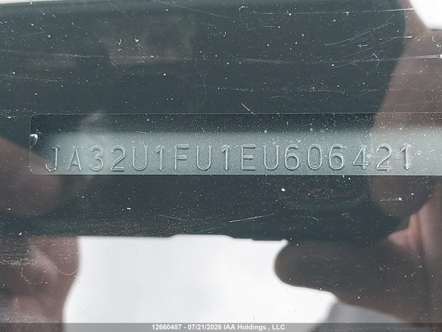 Auction sale of the 2014 Mitsubishi Lancer, vin: JA32U1FU1EU606421, lot number: 12660487
