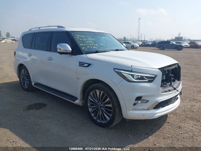 12660488 :رقم المزاد ، JN8AZ2NE6K9237198 vin ، 2019 Infiniti Qx80 Limited 7 Passenger/luxe 7 Passenger/luxe 8 Passenger مزاد بيع