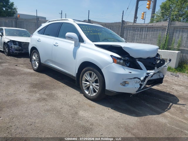 12660492 :رقم المزاد ، JTJBC1BAXA2006533 vin ، 2010 Lexus Rx 450 مزاد بيع