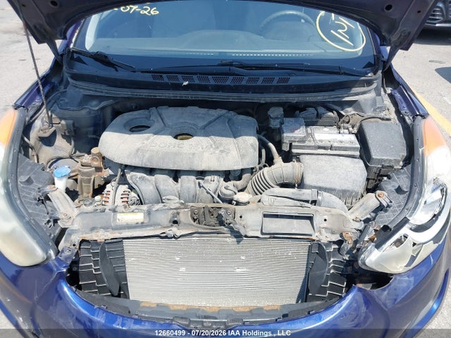 2012 Hyundai Elantra მანქანა იყიდება აუქციონზე, vin: 5NPDH4AE5CH062478, აუქციონის ნომერი: 12660499