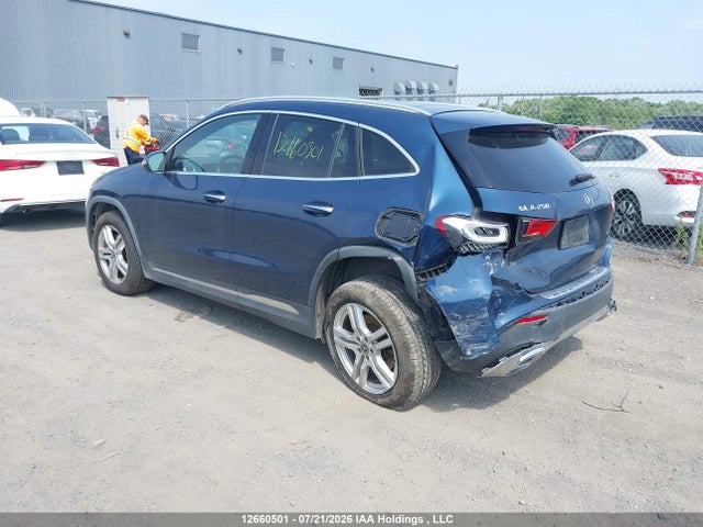 12660501 :رقم المزاد ، W1N4N4HB0NJ391855 vin ، 2022 Mercedes-benz Gla 250 4maitc مزاد بيع