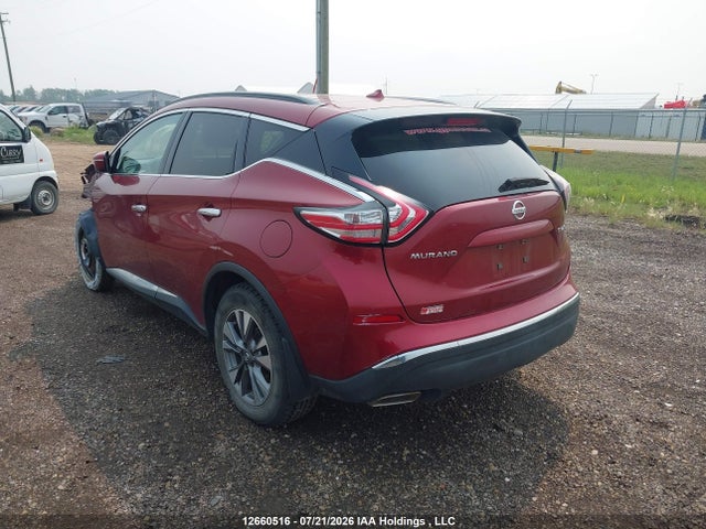 Продажа на аукционе авто 2015 Nissan Murano S/sl/sv/platinum, vin: 5N1AZ2MH0FN268320, номер лота: 12660516