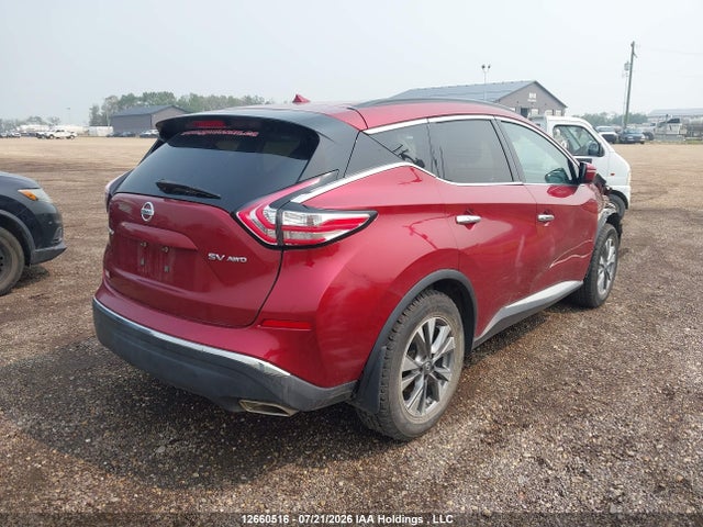 Продажа на аукционе авто 2015 Nissan Murano S/sl/sv/platinum, vin: 5N1AZ2MH0FN268320, номер лота: 12660516