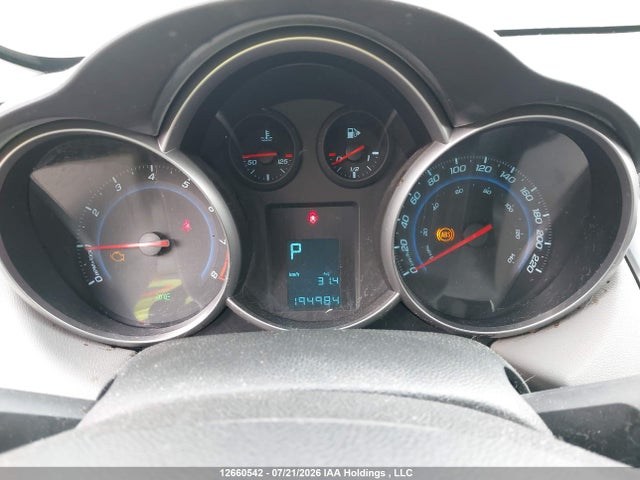2011 Chevrolet Cruze Ls მანქანა იყიდება აუქციონზე, vin: 1G1PA5SH5B7190439, აუქციონის ნომერი: 12660542