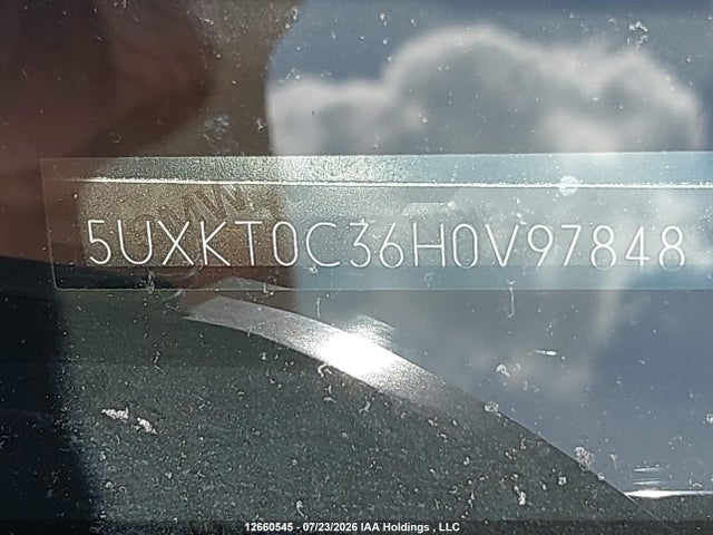 Aukcja sprzedaży 2017 Bmw X5, vin: 5UXKT0C36H0V97848, numer aukcji: 12660545