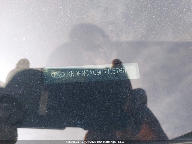 Продажа на аукционе авто 2017 Kia Sportage Ex/ex Premium/ex Tech, vin: KNDPNCAC9H7115760, номер лота: 12660564