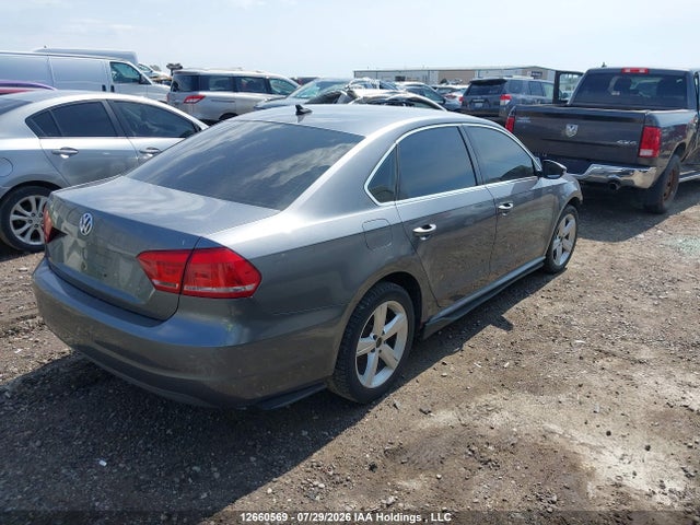 2012 Volkswagen Passat 2.5l Comfortline მანქანა იყიდება აუქციონზე, vin: 1VWBH7A31CC040266, აუქციონის ნომერი: 12660569