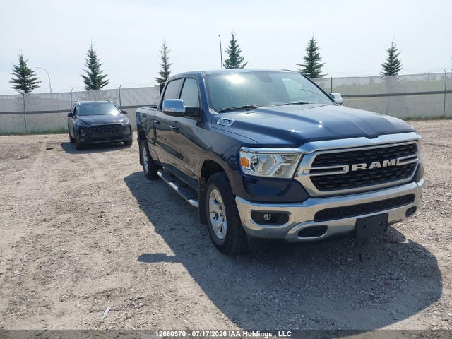 Auction sale of the 2022 Ram 1500 Big Horn/lone Star, vin: 1C6SRFMT7NN482747, lot number: 12660570