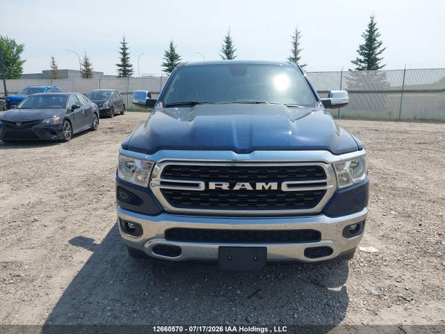 12660570 :رقم المزاد ، 1C6SRFMT7NN482747 vin ، 2022 Ram 1500 Big Horn/lone Star مزاد بيع