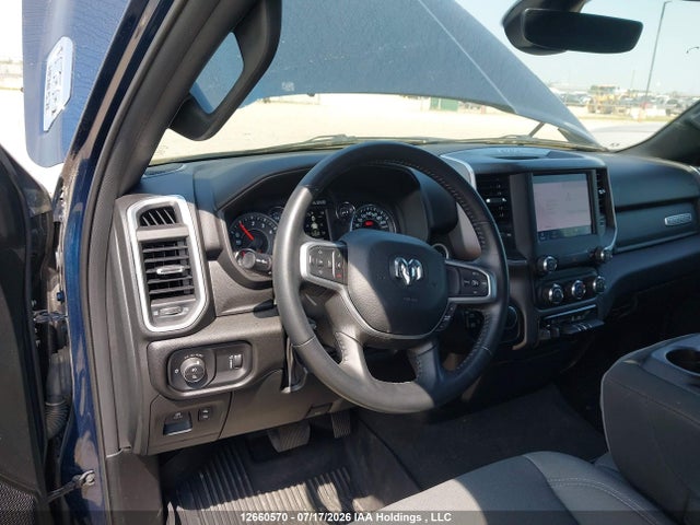 12660570 :رقم المزاد ، 1C6SRFMT7NN482747 vin ، 2022 Ram 1500 Big Horn/lone Star مزاد بيع