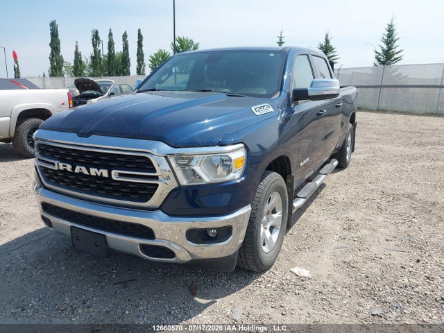 12660570 :رقم المزاد ، 1C6SRFMT7NN482747 vin ، 2022 Ram 1500 Big Horn/lone Star مزاد بيع
