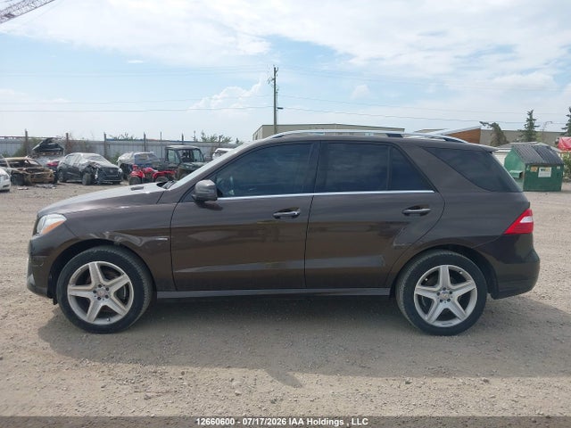 Aukcja sprzedaży 2012 Mercedes-benz Ml 350 Bluetec 4matic, vin: 4JGDA2EB1CA086322, numer aukcji: 12660600