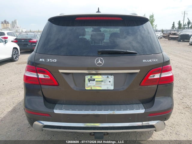 Aukcja sprzedaży 2012 Mercedes-benz Ml 350 Bluetec 4matic, vin: 4JGDA2EB1CA086322, numer aukcji: 12660600