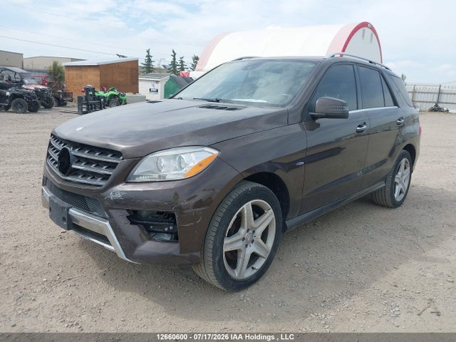 Aukcja sprzedaży 2012 Mercedes-benz Ml 350 Bluetec 4matic, vin: 4JGDA2EB1CA086322, numer aukcji: 12660600