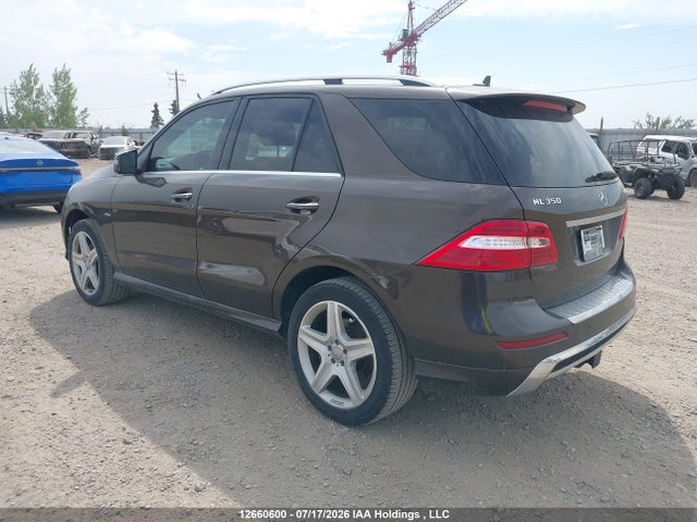 Aukcja sprzedaży 2012 Mercedes-benz Ml 350 Bluetec 4matic, vin: 4JGDA2EB1CA086322, numer aukcji: 12660600
