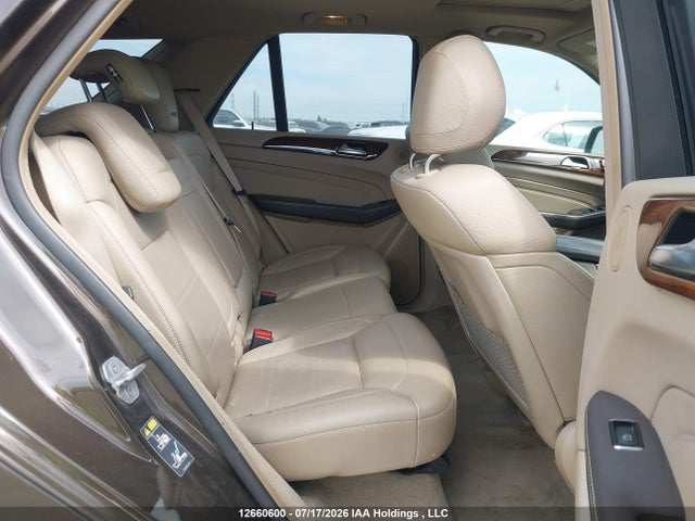 Aukcja sprzedaży 2012 Mercedes-benz Ml 350 Bluetec 4matic, vin: 4JGDA2EB1CA086322, numer aukcji: 12660600