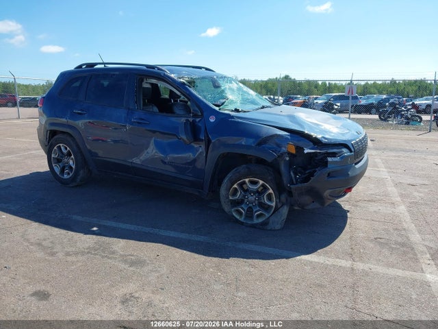 12660625 :رقم المزاد ، 1C4PJMBX0KD483773 vin ، 2019 Jeep Cherokee Trailhawk مزاد بيع