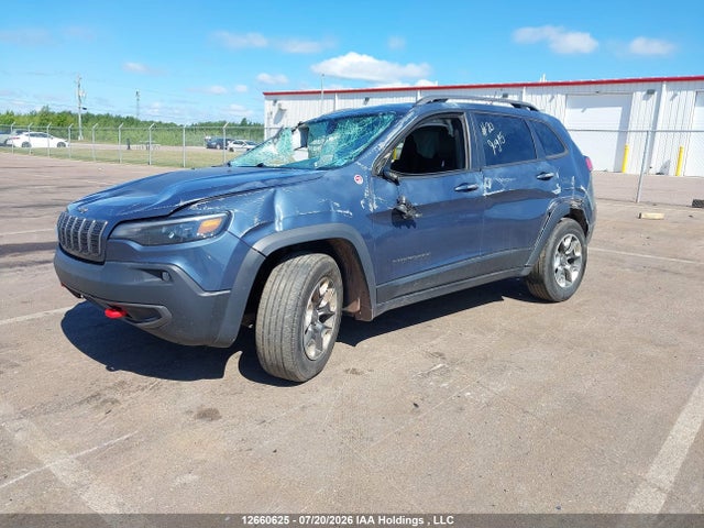 Продаж на аукціоні авто 2019 Jeep Cherokee Trailhawk, vin: 1C4PJMBX0KD483773, номер лоту: 12660625