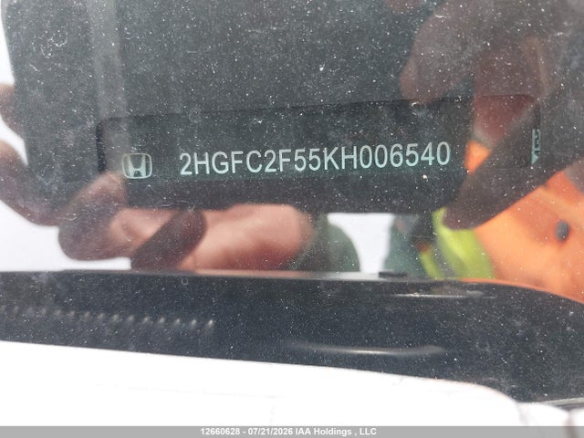 Honda Civic 2019 2HGFC2F55KH006540 Image 19