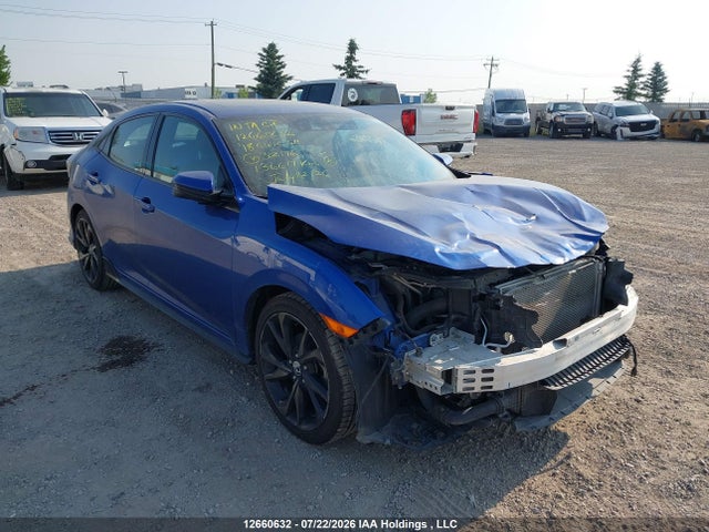 12660632 :رقم المزاد ، SHHFK7G97JU302176 vin ، 2018 Honda Civic Sport Touring مزاد بيع