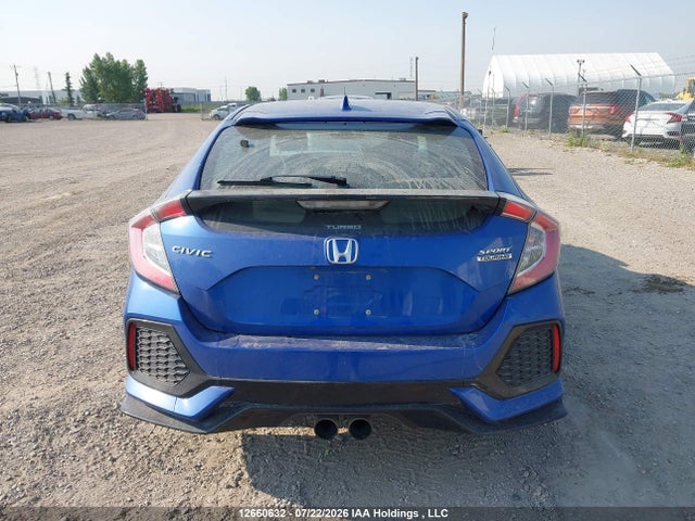 12660632 :رقم المزاد ، SHHFK7G97JU302176 vin ، 2018 Honda Civic Sport Touring مزاد بيع
