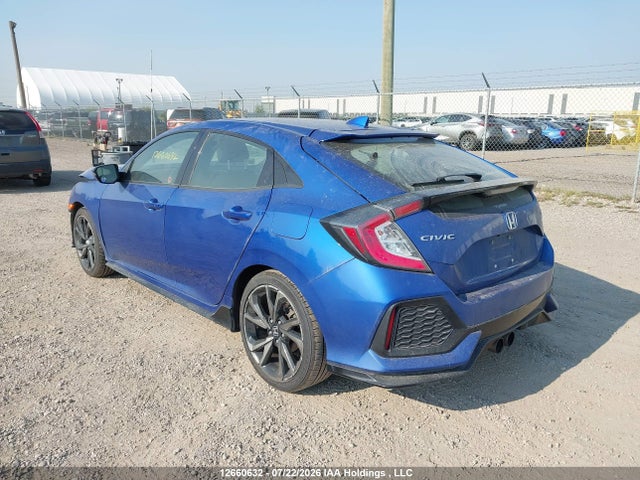 12660632 :رقم المزاد ، SHHFK7G97JU302176 vin ، 2018 Honda Civic Sport Touring مزاد بيع