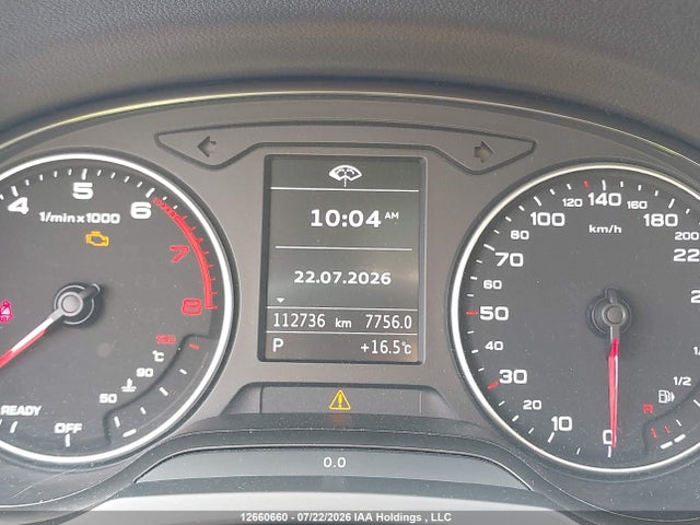 12660660 :رقم المزاد ، WAUB8GFF8G1043797 vin ، 2016 Audi A3 2.0t Komfort مزاد بيع