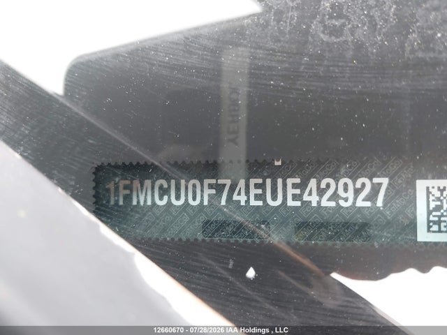 Продаж на аукціоні авто 2014 Ford Escape S, vin: 1FMCU0F74EUE42927, номер лоту: 12660670