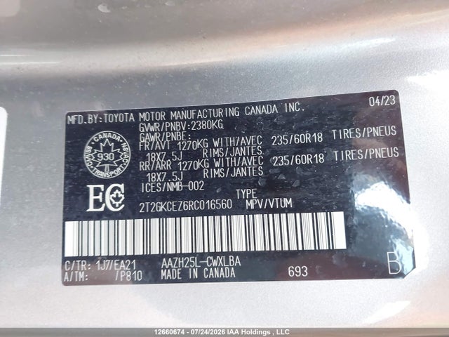 Продаж на аукціоні авто 2024 Lexus Nx 350h 350h, vin: 2T2GKCEZ6RC016560, номер лоту: 12660674