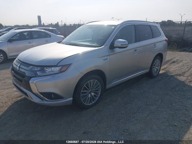 2020 Mitsubishi Outlander Sel/gt/fe მანქანა იყიდება აუქციონზე, vin: JA4J24A51LZ606790, აუქციონის ნომერი: 12660687
