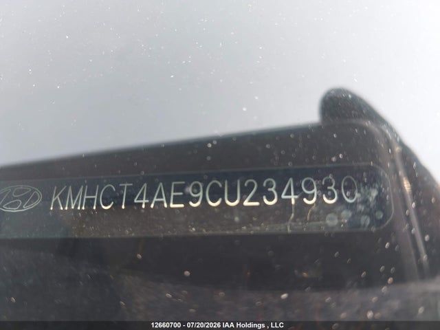 Продаж на аукціоні авто 2012 Hyundai Accent Gls/gs, vin: KMHCT4AE9CU234930, номер лоту: 12660700