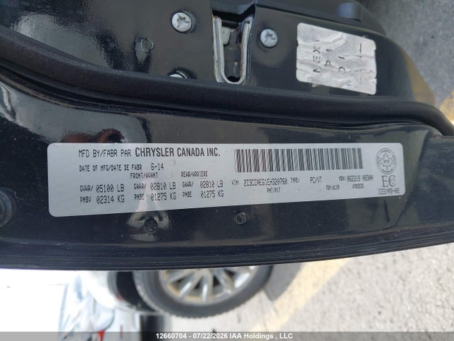 Chrysler 300 2014 2C3CCAEG1EH320760 Image 9