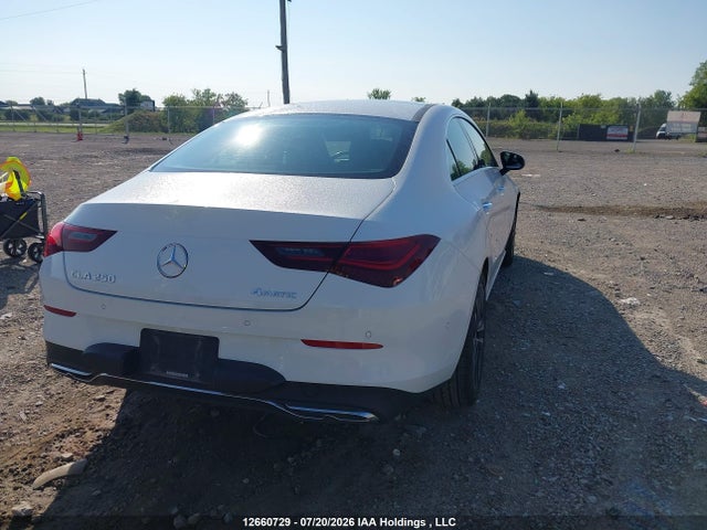 Aukcja sprzedaży 2025 Mercedes-benz Cla 250 4matic, vin: W1K5J4HB3SN531849, numer aukcji: 12660729