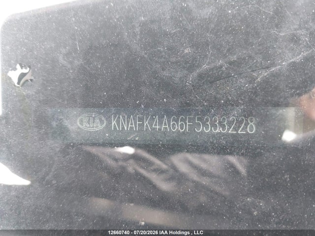 12660740 :رقم المزاد ، KNAFK4A66F5333228 vin ، 2015 Kia Forte 1.8l Lx/1.8l Lx+/lx+ Winter Edition مزاد بيع
