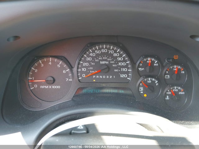 2007 Chevrolet Trailblazer Lt მანქანა იყიდება აუქციონზე, vin: 1GNDS13SX72104158, აუქციონის ნომერი: 12660786