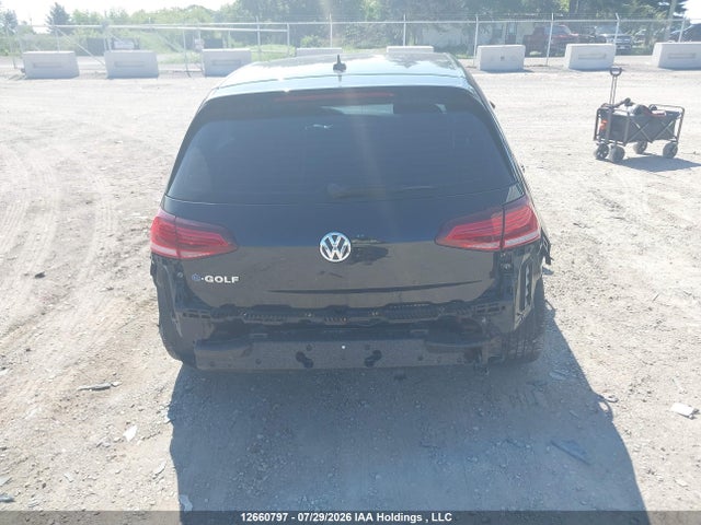 2017 Volkswagen E-golf Sel Premium მანქანა იყიდება აუქციონზე, vin: WVWPR7AU1HW952531, აუქციონის ნომერი: 12660797