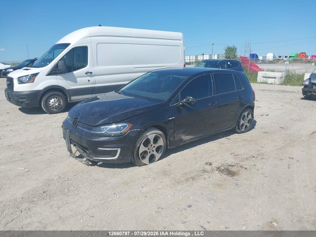2017 Volkswagen E-golf Sel Premium მანქანა იყიდება აუქციონზე, vin: WVWPR7AU1HW952531, აუქციონის ნომერი: 12660797