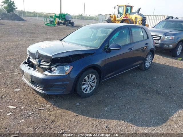 2017 Volkswagen Golf მანქანა იყიდება აუქციონზე, vin: 3VW217AU5HM042847, აუქციონის ნომერი: 12660813