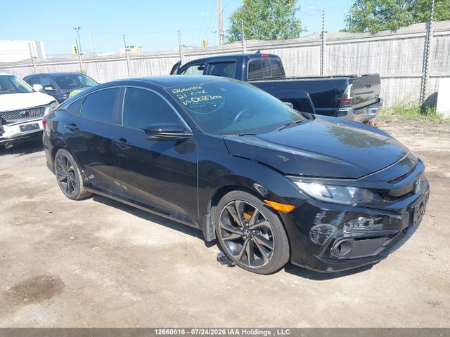 2021 Honda Civic Sport მანქანა იყიდება აუქციონზე, vin: 2HGFC2F80MH008306, აუქციონის ნომერი: 12660816