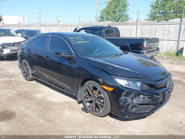 2021 Honda Civic Sport მანქანა იყიდება აუქციონზე, vin: 2HGFC2F80MH008306, აუქციონის ნომერი: 12660816
