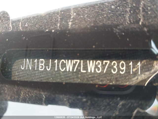 JN1BJ1CW7LW373911 Nissan Qashqai S/sl/sv