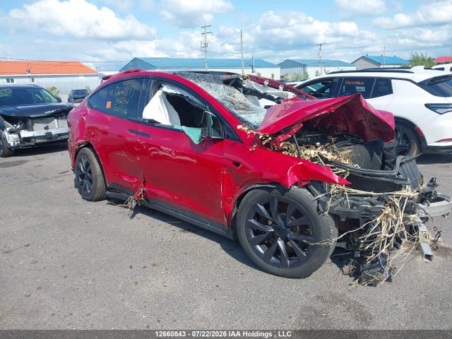 Auction sale of the 2022 Tesla Model X Awd/plaid, vin: 7SAXCDE56NF342842, lot number: 12660843
