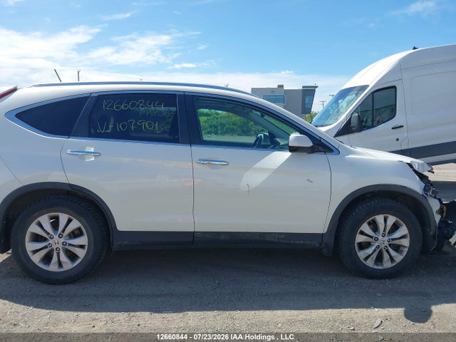 2013 Honda Cr-v Touring მანქანა იყიდება აუქციონზე, vin: 2HKRM4H93DH107901, აუქციონის ნომერი: 12660844