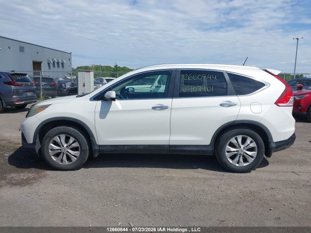 2013 Honda Cr-v Touring მანქანა იყიდება აუქციონზე, vin: 2HKRM4H93DH107901, აუქციონის ნომერი: 12660844