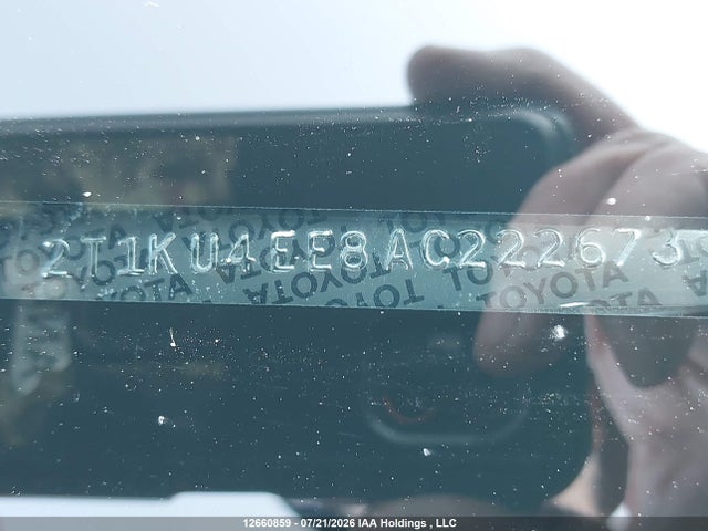 2010 Toyota Matrix მანქანა იყიდება აუქციონზე, vin: 2T1KU4EE8AC222673, აუქციონის ნომერი: 12660859