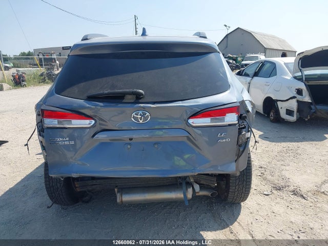 2022 Toyota Corolla Cross Le მანქანა იყიდება აუქციონზე, vin: 7MUBAABG8NV035630, აუქციონის ნომერი: 12660862
