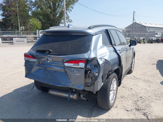 2022 Toyota Corolla Cross Le მანქანა იყიდება აუქციონზე, vin: 7MUBAABG8NV035630, აუქციონის ნომერი: 12660862